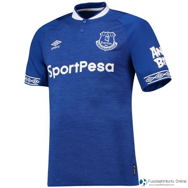 Everton Trikot Heim 2018-19 Blau Fussballtrikots Günstig